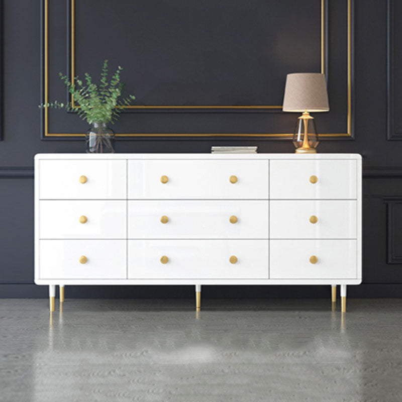 Moderne dressoir kunstmatige hout opbergkist, 31,5-inch hoogte