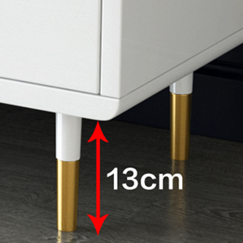 Moderne dressoir kunstmatige hout opbergkist, 31,5-inch hoogte