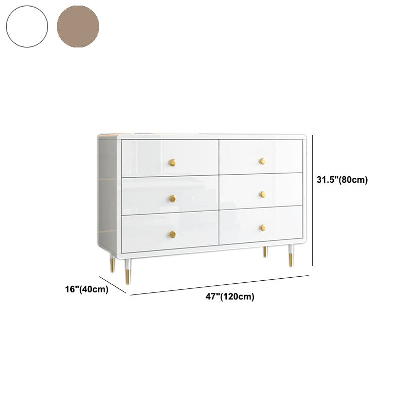 Moderne dressoir kunstmatige hout opbergkist, 31,5-inch hoogte