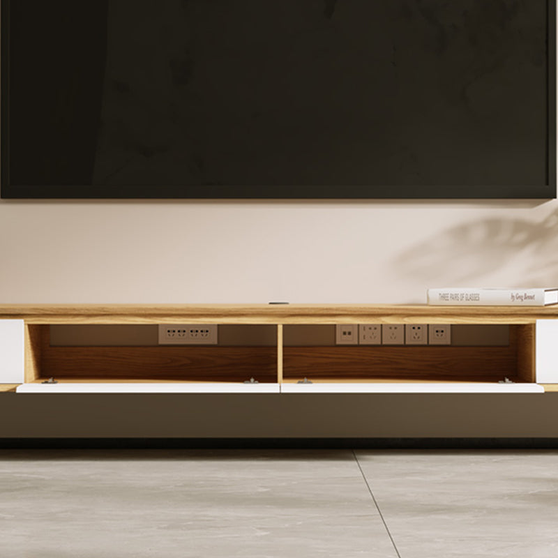 Console TV sospesa da 9" Mobile TV moderno con cassetti per soggiorno