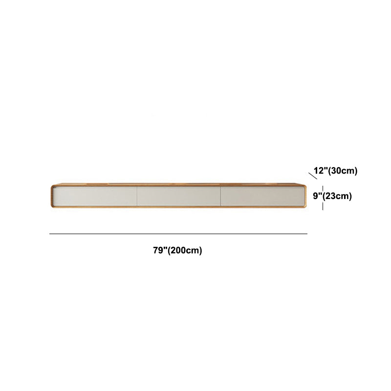 Console TV sospesa da 9" Mobile TV moderno con cassetti per soggiorno