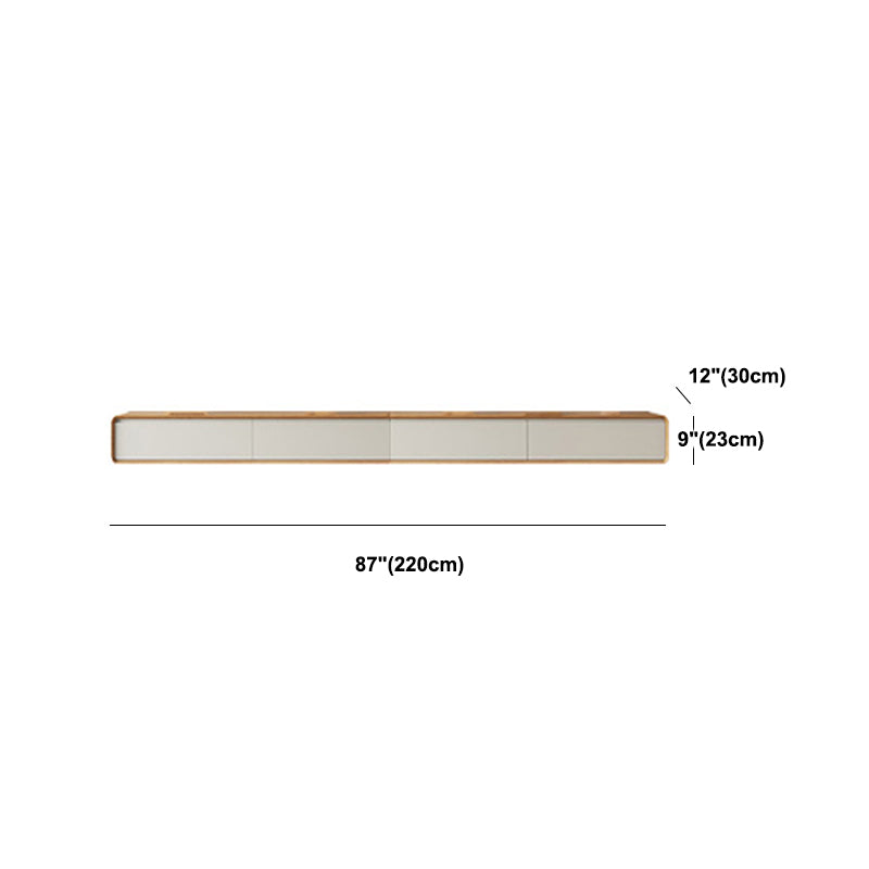 Console TV sospesa da 9" Mobile TV moderno con cassetti per soggiorno