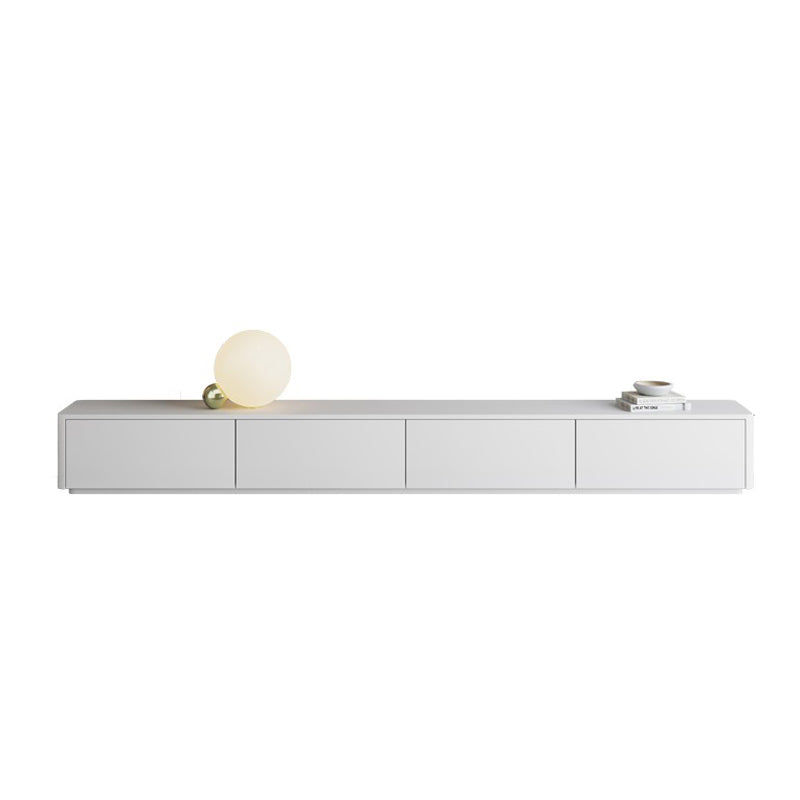 Console TV contemporanea TV White TV con cassetti per soggiorno
