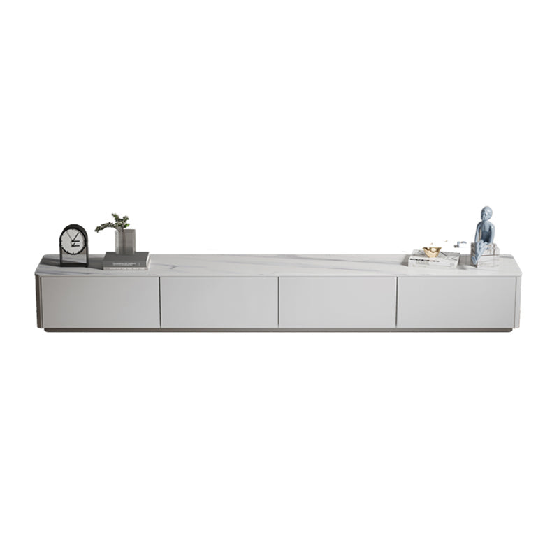 Console TV contemporanea TV White TV con cassetti per soggiorno