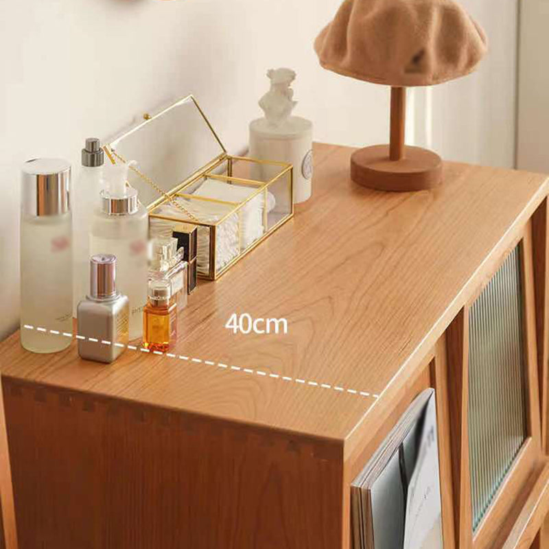 Four Doors Dining Server 36.5"H Simple Style Wood Frame Buffet Server for Dining Room Clearhalo 'buffet_sideboard' 'Buffets & Sideboards' 'furn' 'furn_buffet_sideboard' 'Furniture' 'Kitchen & Dining Furniture' 5876394