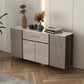 Artificial Wood Dining Room Sideboard Cabinet Modern Credenza with Drawer and Storage