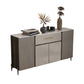 Artificial Wood Dining Room Sideboard Cabinet Modern Credenza with Drawer and Storage