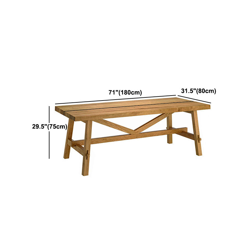 Simplicity Style Dining Table Rectangle Table for Home Kitchen Clearhalo 'Dining Tables & Seating' 'Dining Tables' 'dining_table' 'furn' 'furn_dining_table' 'Furniture' 'Kitchen & Dining Furniture' 5876998