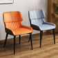 Contemporary Dining Chairs Faux Leather Dining Side Chair for Indoor Clearhalo 'Dining Chairs' 'Dining Tables & Seating' 'dining_chair' 'furn' 'furn_dining_chair' 'Furniture' 'Kitchen & Dining Furniture' 5877262