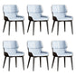 Contemporary Dining Chairs Faux Leather Dining Side Chair for Indoor Blue 6 Piece Set Clearhalo 'Dining Chairs' 'Dining Tables & Seating' 'dining_chair' 'furn' 'furn_dining_chair' 'Furniture' 'Kitchen & Dining Furniture' 5877295