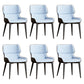 Contemporary Dining Chairs Faux Leather Dining Side Chair for Indoor Light Blue 6 Piece Set Clearhalo 'Dining Chairs' 'Dining Tables & Seating' 'dining_chair' 'furn' 'furn_dining_chair' 'Furniture' 'Kitchen & Dining Furniture' 5877305