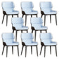Contemporary Dining Chairs Faux Leather Dining Side Chair for Indoor Light Blue 8 Piece Set Clearhalo 'Dining Chairs' 'Dining Tables & Seating' 'dining_chair' 'furn' 'furn_dining_chair' 'Furniture' 'Kitchen & Dining Furniture' 5877306