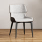 Contemporary Dining Chairs Faux Leather Dining Side Chair for Indoor Grey 1 Piece Clearhalo 'Dining Chairs' 'Dining Tables & Seating' 'dining_chair' 'furn' 'furn_dining_chair' 'Furniture' 'Kitchen & Dining Furniture' 5877307