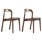 Upholstered Dining Side Chair Solid Wood Dining Room Chair for Home