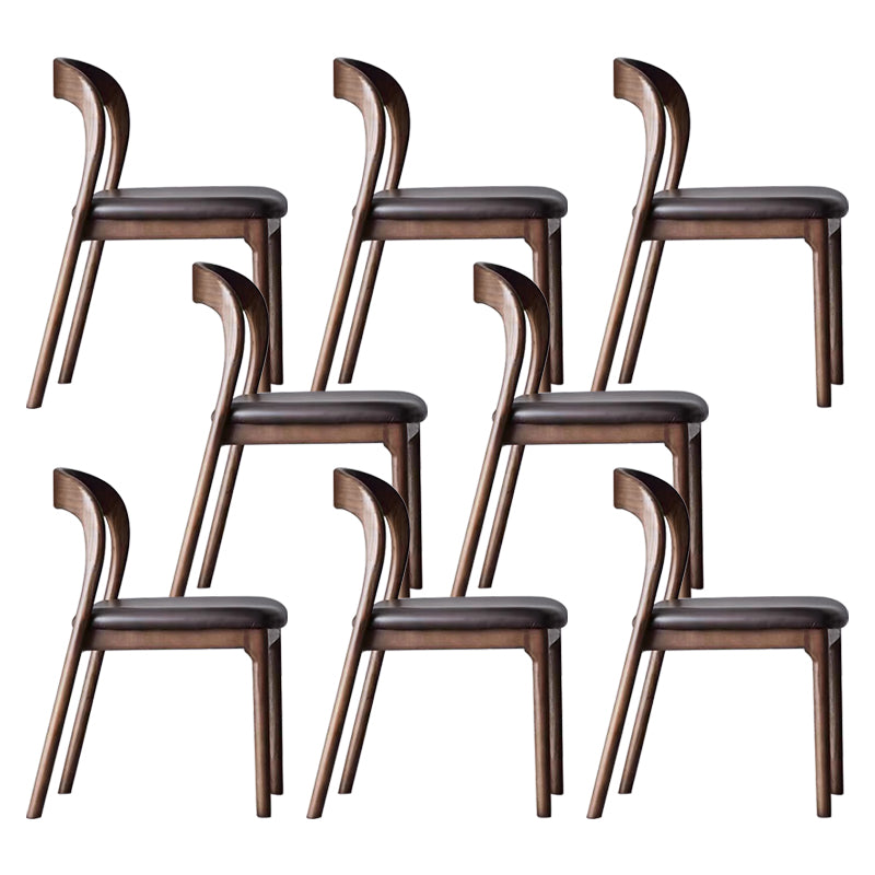 Upholstered Dining Side Chair Solid Wood Dining Room Chair for Home