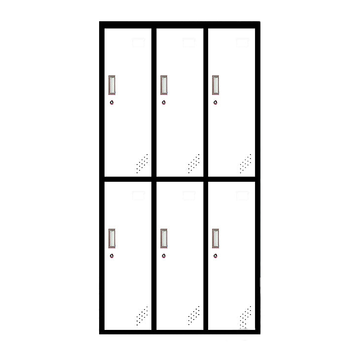 Scharnierende garderobe armoire eigentijds metalen garderobe kast voor thuis