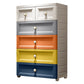 Plastic Storage Cabinet Contemporary Wardrobe Cabinet with Drawer for Home