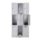 Metal Wardrobe Cabinet Contemporary Grey Wardrobe Armoire for Home 9 Clearhalo 'Armoires & Wardrobes' 'armoires_wardrobes' 'Bedroom Furniture' 'furn' 'furn_armoires_wardrobes' 'Furniture' 5877777