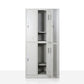 Metal Wardrobe Cabinet Contemporary Grey Wardrobe Armoire for Home Clearhalo 'Armoires & Wardrobes' 'armoires_wardrobes' 'Bedroom Furniture' 'furn' 'furn_armoires_wardrobes' 'Furniture' 5877784