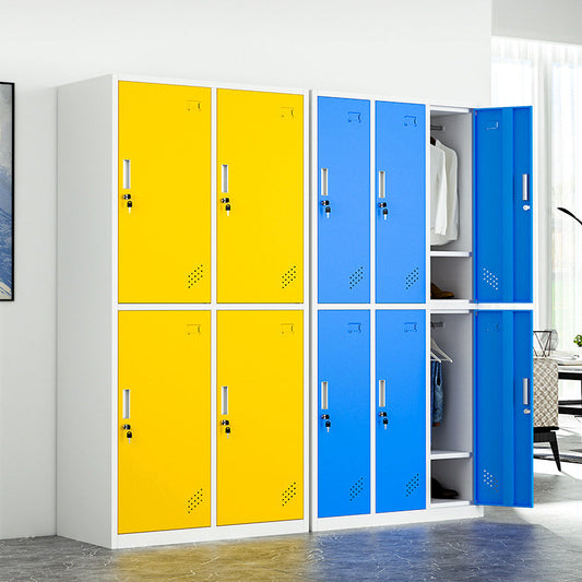 Scharnierende garderobe armoire metalen eigentijdse garderobe kast voor slaapkamer