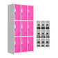 Hinged Wardrobe Armoire Metal Contemporary Wardrobe Cabinet for Bedroom