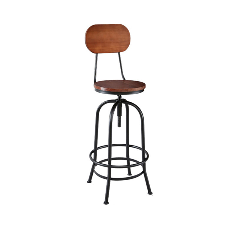 Industrial 1/2/3 Pieces Counter Height Set Rectangle Solid Wood Pub Table Set Clearhalo 'Bar Furniture' 'furn' 'furn_home_bar_bar_sets' 'Furniture' 'Home Bars & Bar Sets' 'home_bar_bar_sets' 'Kitchen & Dining Furniture' 5877937