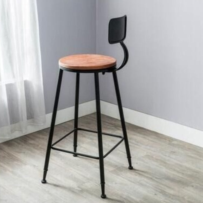 Industrial 1/2/3 Pieces Counter Height Set Rectangle Solid Wood Pub Table Set Clearhalo 'Bar Furniture' 'furn' 'furn_home_bar_bar_sets' 'Furniture' 'Home Bars & Bar Sets' 'home_bar_bar_sets' 'Kitchen & Dining Furniture' 5877938