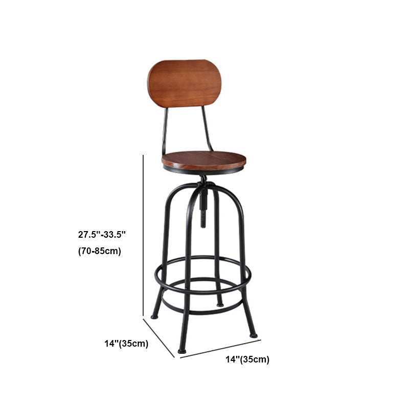 Industrial 1/2/3 Pieces Counter Height Set Rectangle Solid Wood Pub Table Set Clearhalo 'Bar Furniture' 'furn' 'furn_home_bar_bar_sets' 'Furniture' 'Home Bars & Bar Sets' 'home_bar_bar_sets' 'Kitchen & Dining Furniture' 5877943