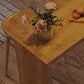 Modern Bar Table Set 1/2/3 Pieces Rectangle Bar Table with High Wood Stools Clearhalo 'Bar Furniture' 'furn' 'furn_home_bar_bar_sets' 'Furniture' 'Home Bars & Bar Sets' 'home_bar_bar_sets' 'Kitchen & Dining Furniture' 5878087