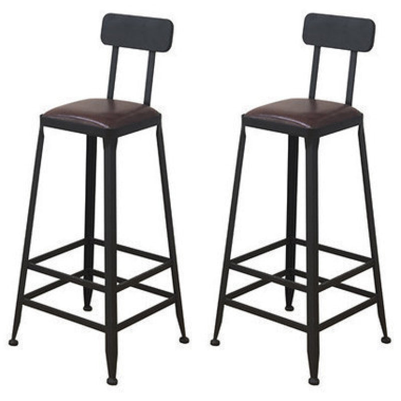 Modern 1/2/5/6/9 Pieces Rectangular Pub Table Set Wooden Counter Table for Dining Room Brown 30"H Stools (Set of 2) Clearhalo 'Bar Furniture' 'furn' 'furn_home_bar_bar_sets' 'Furniture' 'Home Bars & Bar Sets' 'home_bar_bar_sets' 'Kitchen & Dining Furniture' 5878100