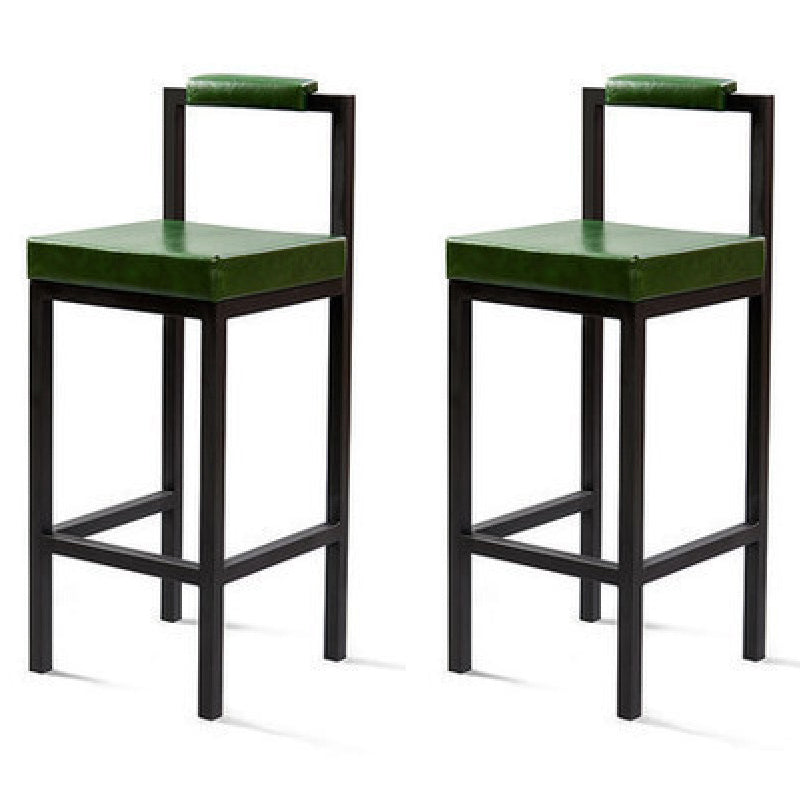 Modern 1/2/5/6/9 Pieces Rectangular Pub Table Set Wooden Counter Table for Dining Room Green 30"H Stools (Set of 2) Clearhalo 'Bar Furniture' 'furn' 'furn_home_bar_bar_sets' 'Furniture' 'Home Bars & Bar Sets' 'home_bar_bar_sets' 'Kitchen & Dining Furniture' 5878104