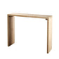 1/3/9 Pieces Modern Rectangular Pub Table Set Wooden Counter Table with Backless Stools