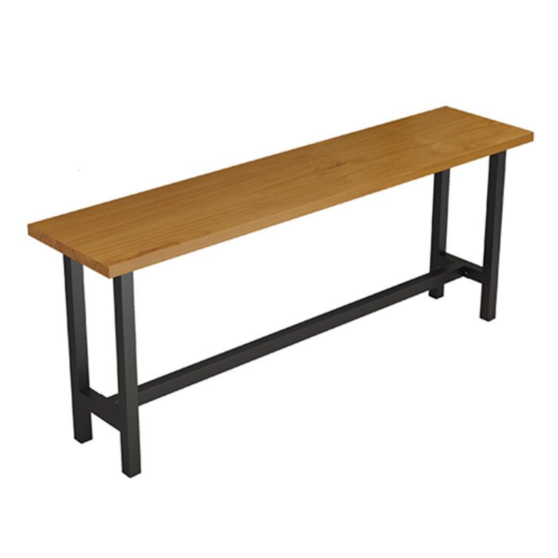 Modern Style 1/9 Pieces Bar Table Set Rectangle Pine Wood Counter Table for Cafe Clearhalo 'Bar Furniture' 'furn' 'furn_home_bar_bar_sets' 'Furniture' 'Home Bars & Bar Sets' 'home_bar_bar_sets' 'Kitchen & Dining Furniture' 5878183