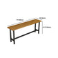 Modern Style 1/9 Pieces Bar Table Set Rectangle Pine Wood Counter Table for Cafe Clearhalo 'Bar Furniture' 'furn' 'furn_home_bar_bar_sets' 'Furniture' 'Home Bars & Bar Sets' 'home_bar_bar_sets' 'Kitchen & Dining Furniture' 5878198