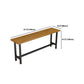 Modern Style 1/9 Pieces Bar Table Set Rectangle Pine Wood Counter Table for Cafe Clearhalo 'Bar Furniture' 'furn' 'furn_home_bar_bar_sets' 'Furniture' 'Home Bars & Bar Sets' 'home_bar_bar_sets' 'Kitchen & Dining Furniture' 5878203