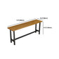 Modern Style 1/9 Pieces Bar Table Set Rectangle Pine Wood Counter Table for Cafe Clearhalo 'Bar Furniture' 'furn' 'furn_home_bar_bar_sets' 'Furniture' 'Home Bars & Bar Sets' 'home_bar_bar_sets' 'Kitchen & Dining Furniture' 5878211