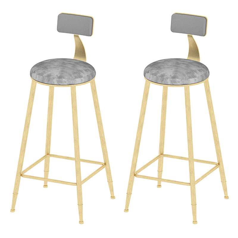 Glam Oval Indoor Counter Set 1/2/3 Pieces Double Pedestal Bar Pub Table Set Grey 30"H Stools (Set of 2) Clearhalo 'Bar Furniture' 'furn' 'furn_home_bar_bar_sets' 'Furniture' 'Home Bars & Bar Sets' 'home_bar_bar_sets' 'Kitchen & Dining Furniture' 5878216