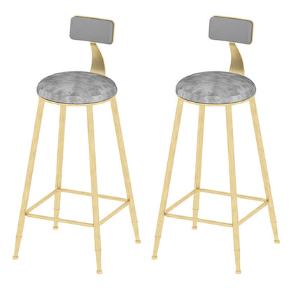 Glam Oval Indoor Counter Set 1/2/3 Pieces Double Pedestal Bar Pub Table Set Grey 30"H Stools (Set of 2) Clearhalo 'Bar Furniture' 'furn' 'furn_home_bar_bar_sets' 'Furniture' 'Home Bars & Bar Sets' 'home_bar_bar_sets' 'Kitchen & Dining Furniture' 5878216