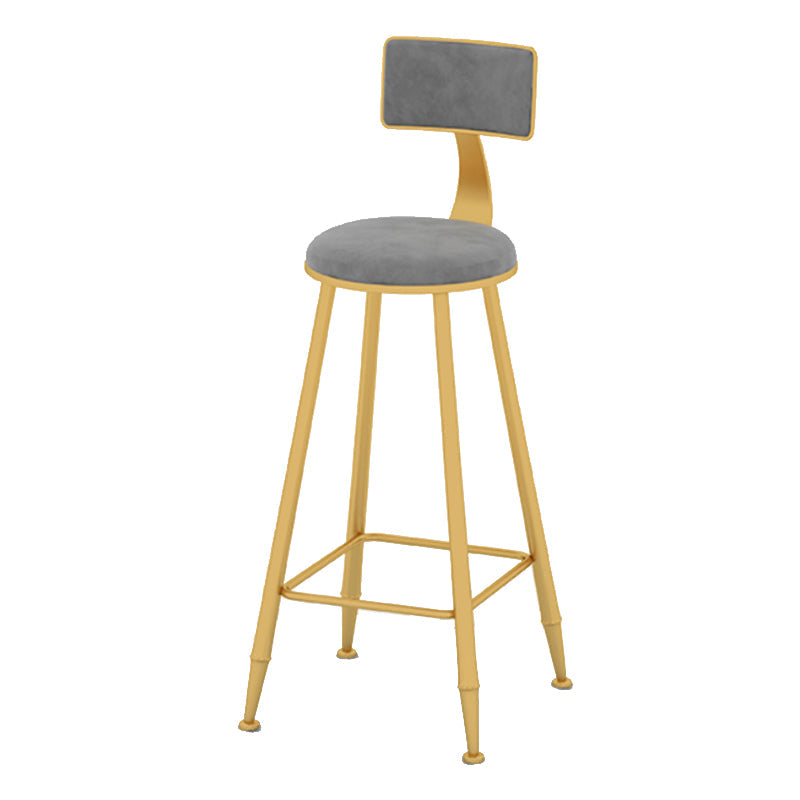 Glam Bar Table Set 1/5/9 Pieces Rectangle Stone Counter Table with Stools for Living Room Grey 30"H Stool (Single) Clearhalo 'Bar Furniture' 'furn' 'furn_home_bar_bar_sets' 'Furniture' 'Home Bars & Bar Sets' 'home_bar_bar_sets' 'Kitchen & Dining Furniture' 5878248