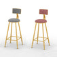 Glam Bar Table Set 1/5/9 Pieces Rectangle Stone Counter Table with Stools for Living Room Clearhalo 'Bar Furniture' 'furn' 'furn_home_bar_bar_sets' 'Furniture' 'Home Bars & Bar Sets' 'home_bar_bar_sets' 'Kitchen & Dining Furniture' 5878255