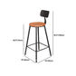 Glam Bar Table Set 1/5/9 Pieces Rectangle Stone Counter Table with Stools for Living Room Clearhalo 'Bar Furniture' 'furn' 'furn_home_bar_bar_sets' 'Furniture' 'Home Bars & Bar Sets' 'home_bar_bar_sets' 'Kitchen & Dining Furniture' 5878263