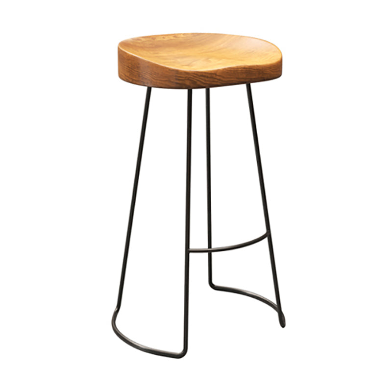 1/4/5/7-teiliges industrielles rechteckiges Kneipentisch-Set aus Holz