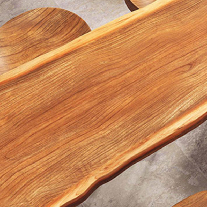 1/4/5/7-teiliges industrielles rechteckiges Kneipentisch-Set aus Holz