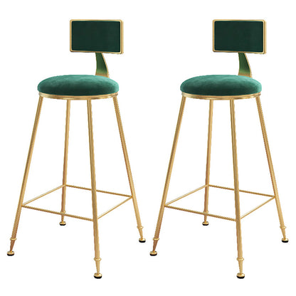 Glam – ensemble de Table de bar rectangulaire avec tabourets hauts en métal, 1/2/3 pièces, pour la maison