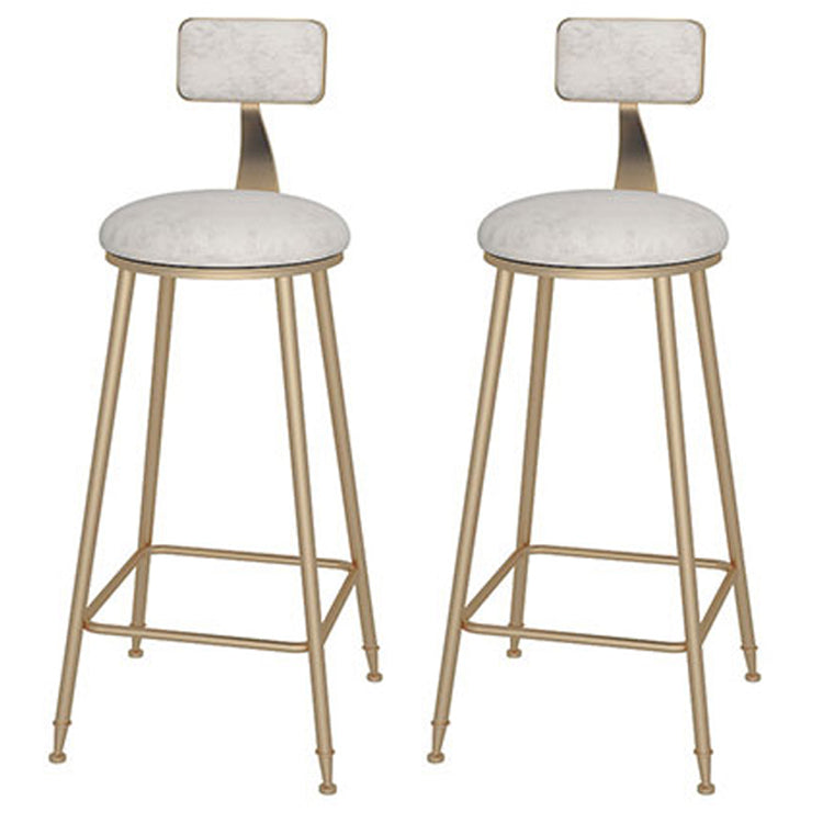 Glam – ensemble de Table de bar rectangulaire avec tabourets hauts en métal, 1/2/3 pièces, pour la maison