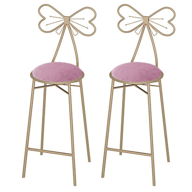 Glam – ensemble de Table de bar rectangulaire avec tabourets hauts en métal, 1/2/3 pièces, pour la maison