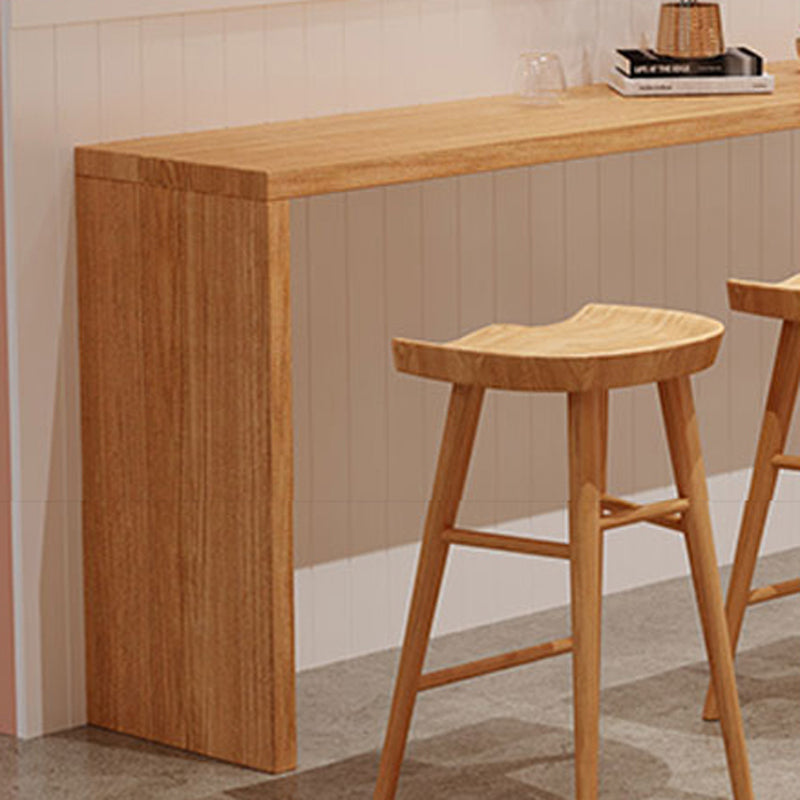 1/2/5/9-delige moderne rechthoekige pubtafelset houten aanrechttafel met rugloze krukken