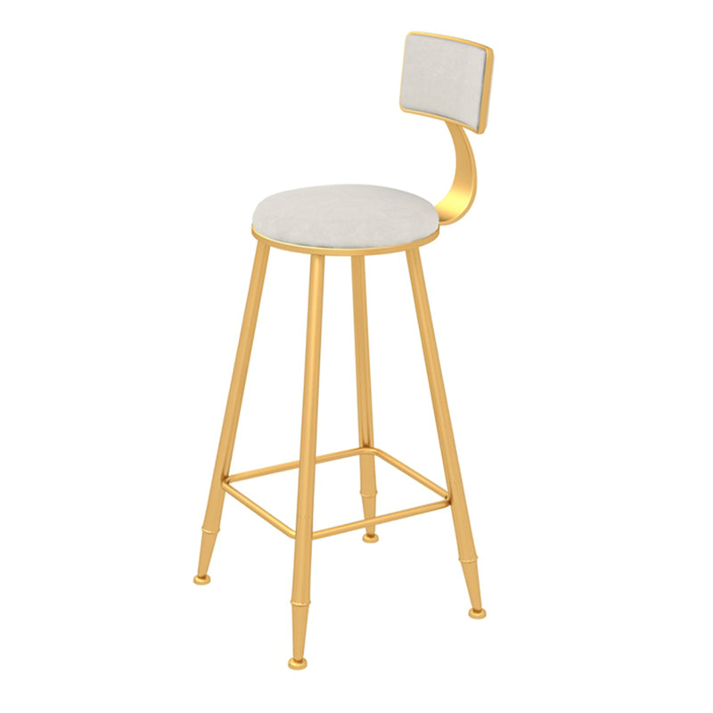 Glam 1/3/5 Pieces Bar Table Set Rectangle Stone Counter Table with Stools for Living Room White 30"H Stool (Single) Clearhalo 'Bar Furniture' 'furn' 'furn_home_bar_bar_sets' 'Furniture' 'Home Bars & Bar Sets' 'home_bar_bar_sets' 'Kitchen & Dining Furniture' 5878406