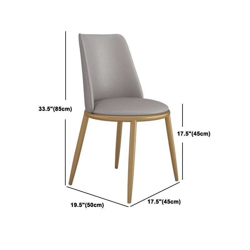 Glam Sintered Stone Dining Set Round 1/2/4/5 Pieces Dining Set for Home Use Clearhalo 'Dining Room Sets' 'Dining Tables & Seating' 'dining_room_set' 'furn' 'furn_dining_room_set' 'Furniture' 'Kitchen & Dining Furniture' 5878498