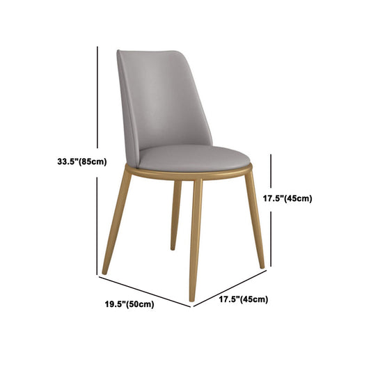 Glam Sintered Stone Dining Set Round 1/2/4/5 Pieces Dining Set for Home Use Clearhalo 'Dining Room Sets' 'Dining Tables & Seating' 'dining_room_set' 'furn' 'furn_dining_room_set' 'Furniture' 'Kitchen & Dining Furniture' 5878498